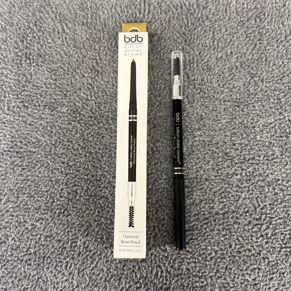 Billion Dollar Brows Universal Brow Pencil Womens OS Universal Taupe Spoolie NEW